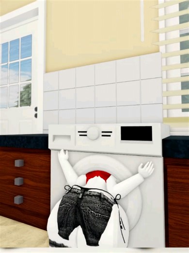 Stuck on Washing Machine Roblox R63 #r63 #robloxr63 #robloxr34