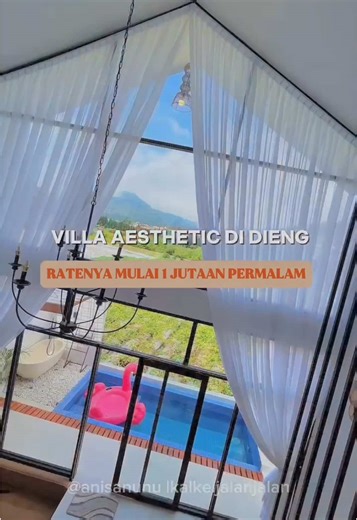Staycation Seru di Villa The Ridge Dieng