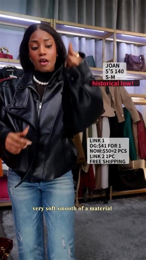 Faux Leather Moto Jacket for Stylish Spring & Fall