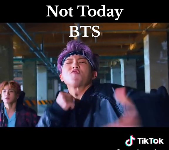 BTS Not Today Performance Video