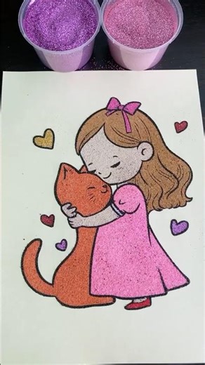 Interesting Sand Paintings #sandart #relaxingcoloring