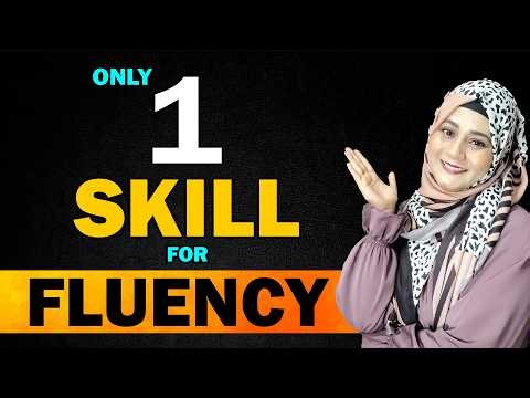 The ONLY way to become fluent in ENGLISH | English Speaking Exercise | Learn with shalima