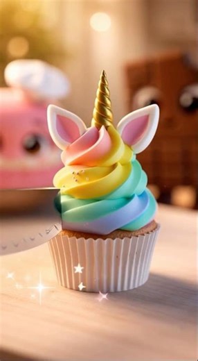 WAIT… Unicorn Cupcakes with RAINBOW Inside 🦄🌈 #unicorncupcakes