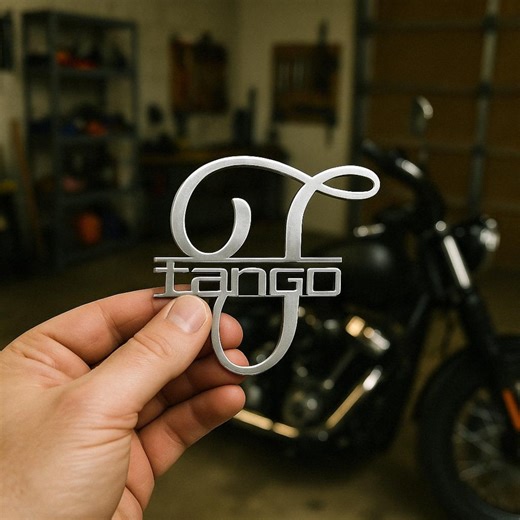 Personalized Metal Alphabet Car Emblem: Custom Truck Motorcycle Badge - Etsy