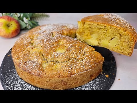 The BEST Easiest Apple Cake you will EVER eat! Forget all recipes you made with apples!