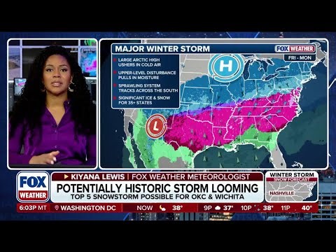 2,000 Mile Long Potentially Historic Weekend Storm To Impact 200 Million Americans