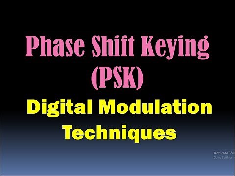 Phase Shift Keying Modulation/PSK Modulation (Digital Modulation Techniques) [HD]