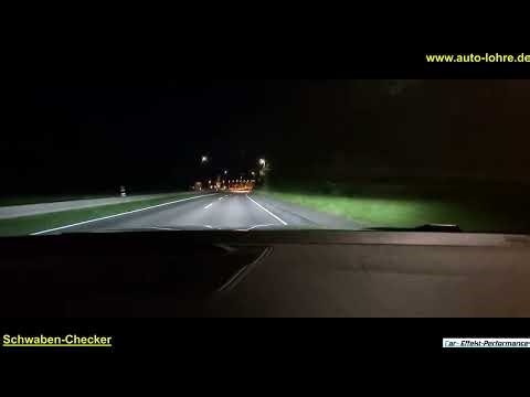 Renault Rafale 2024 LED Matrix Testfahrt, Ausleuchtung, Reaktion, Lichtkegel, Leuchtweite, Funktion