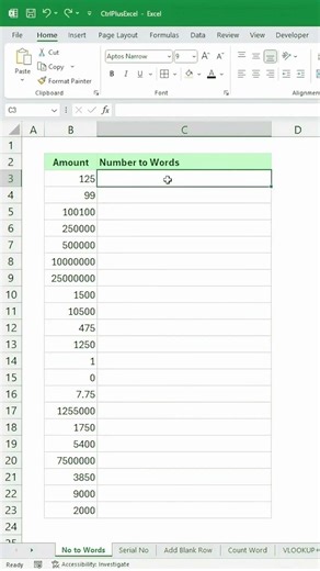 Convert Numbers to Words in Excel with VBA 🔥