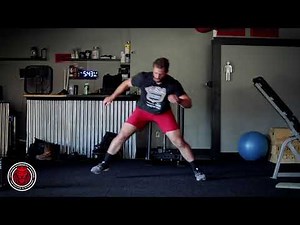 Lateral Bound w/ Stick (Speed Skater)
