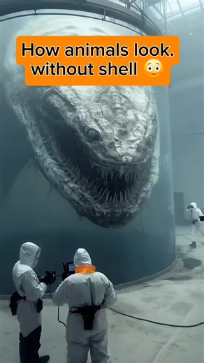 How Animals look without shell 😳 #animals #shell #fblifestyle | Easy PodCast