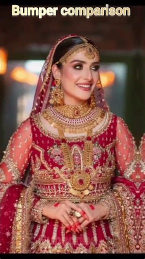"Pakistani Actresses Stunning Bridal Looks Compilation"🥰❤️
