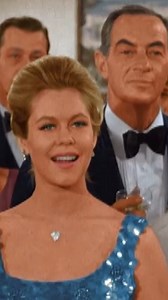 A drop-dead gorgeous dress 💜 #bewitched #samanthastephens #bestmoments | Bewitched