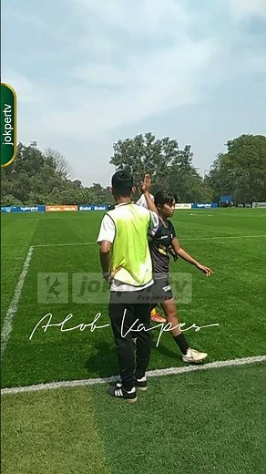 Alob Kapes (Okta) with Raga Negeri Women in the 2025 Hydro Plus Soccer League #JokperTV