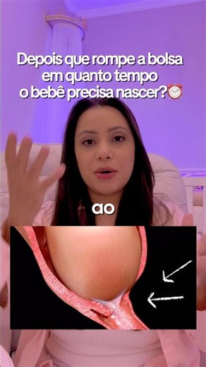 🚨After your water breaks, how long does the baby need to be born?