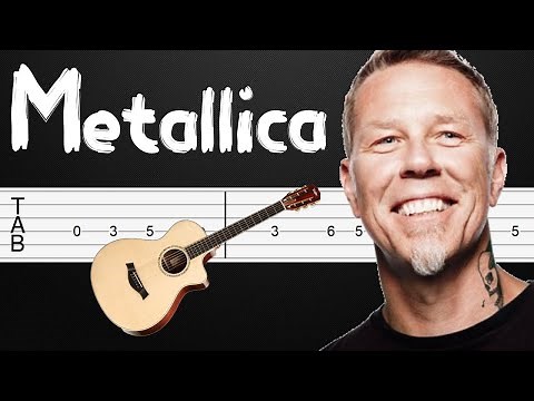 Sad But True - Metallica Guitar Tutorial, Guitar Tabs, Guitar Lesson