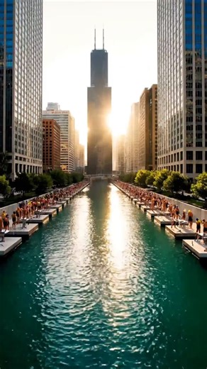 They reversed a river's flow in 1900. Killed everything in it by 1950. Then hundreds jumped in last month. Chicago's toxic waterway just became swimmable after 100 years - and the reason changes everything you think about