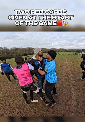 GAME ENDS IN A BRAWL😱 #football #povfootball #goprofootball #jdbfootball #grassroots @TotalFooty