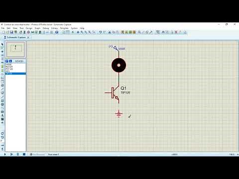 Control de velocidad de un MOTOR | Proteus | Proyectos de Electrónica