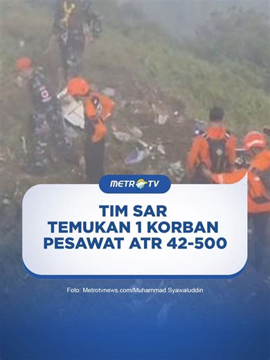 Operasi SAR Temukan Korban Pesawat di Sulawesi Selatan
