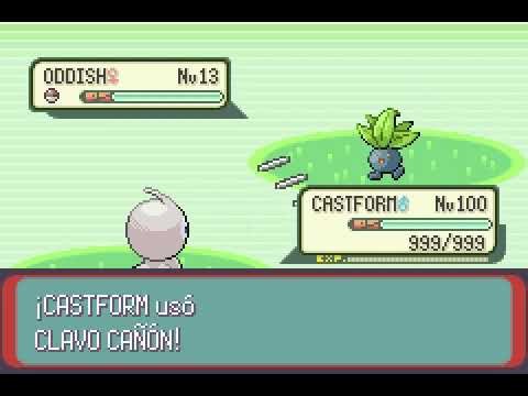 POKEMON EMERALD | CASTFORM | CLAVO CAÑÓN | SPIKE CANNON