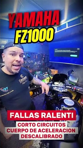 YAMAHA FZ1000 PROBLEMA DE RALENTI Y BOBINAS
