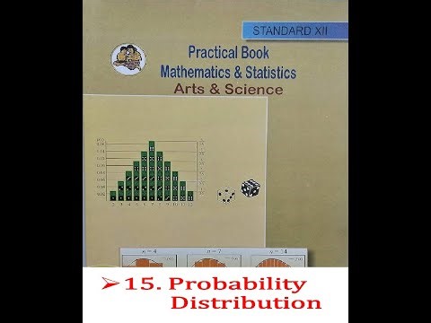 15.Probability Distribution XII S.Y.J.C. SCIENCE Maths and Stats Practical Solutions