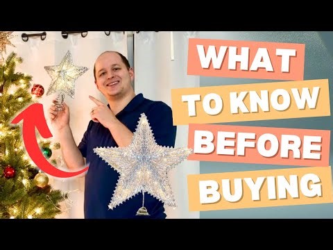 This 3D Metal LED Tree Topper Instantly Makes Any Tree Look Expensive