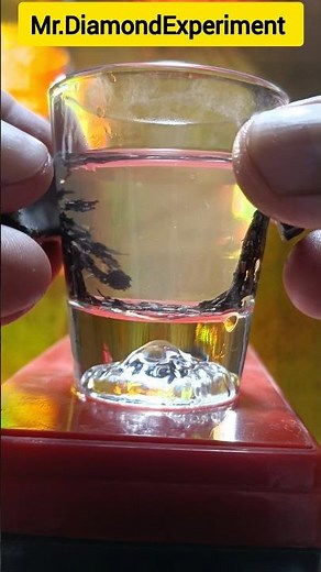 An Experiment with magnet or iron mini pieces. #experiment #iron #magnet #shorts
