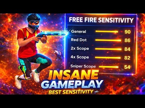 INSANE Gameplay 😱 Best Sensitivity Settings 2026