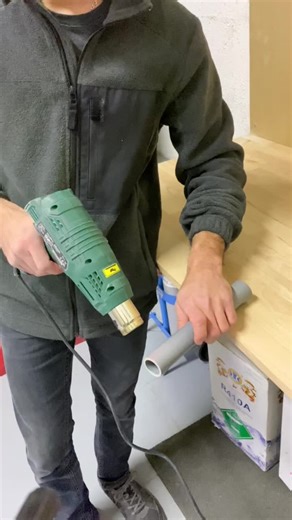 How to Shape PVC Pipe with a Heat Gun