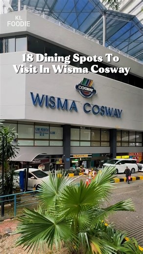 18 dining spots in Wisma Cosway, KL you have to try 🍽️ 1. @francobollipasta 2. @ladanddad.kl 3. @mamalek.my 4. @boysdontfry.kl 5. @chickenchopstation 6. @wildsheepchasecafe 7. @yashinomi_kl_my 8. @enoshimacosway 9. @ohnigiri.kl 10. @coffeeupmy 11. @mengda.mini.bowl 12. @unclesoonfriedrice_wismacosway 13. @nommeco 14. @wagon_1984 15. @chasecoffee.my 16. @liquidlabcoffeebar 17. @october.hous 18. @guang_wei_soy_sauce_chicken | KL Foodie