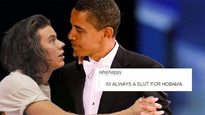Hobama / Harry Styles and Barack Obama Fanfiction | Know Your Meme