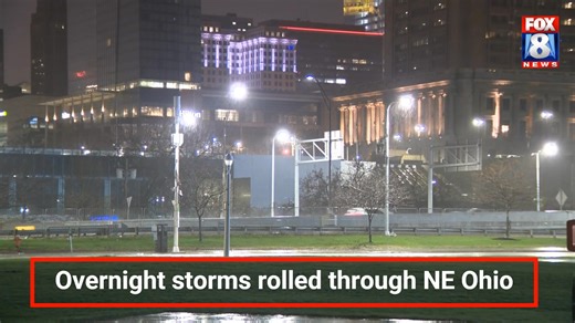 Did you wake up to the thunder and rain overnight? Plenty of rain still ahead! Check out the full 8-day forecast -- https://tinyurl.com/mv4vht7n | Fox 8 News