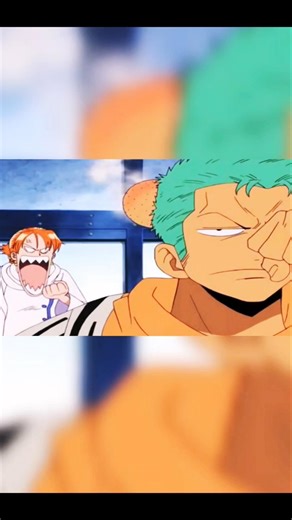 Luffy imitating sanji and nami beats Zoro 🤣! #onepiece #anime