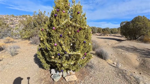 Holiday decorations found deep in Nevada’s empty mountains