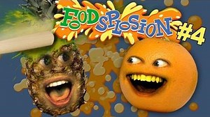 Pineapple vs. Baseball Bat Annoying Orange Foodsplosion 4 (Ft. Jacksfilms)