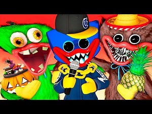 🔥👪HUGGY WUGGY FAMILY REUNION?! (PROJECT PLAYTIME Chapter 3 Cartoon Animation)