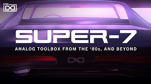 Introducing Super-7 - Analog Toolbox from the ‘80s, and Beyond Taking on synthwave, new wave, electro, house, '80s synthpop and more, Super-7 draws inspiration from the MKS-7 and offers everything you need to make authentic vintage tracks in one place! CHECK IT OUT ➡️ www.uvi.net/super-7 $49/49€ intro price valid until May 2nd, 2021 | UVI