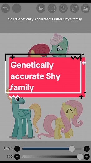 Discovering the Genetics of Fluttershy's Family in MLP