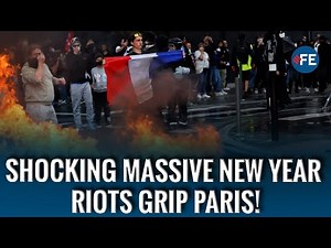 France on HIGH ALERT: Paris ERUPTS in Clashes as Police Use Tear Gas After AFCON Celebrations