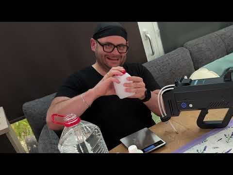 How to make fog fluid (Fog Machine Liquid) by yourself @ home DIY