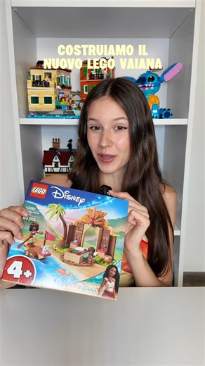 Costruiamo il nuovo Lego Dinsney Vaiana 🌺 #lego #disney #gift