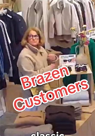 So apparently some people think our sunglasses are free? Here we go with another thoughtless customer who didn’t want to pay #retailproblems #theft #shoplifter