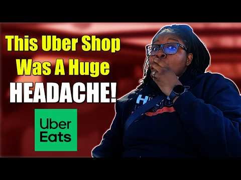 My FIRST Uber SHOP AND DELIVER Orders! What Did I Get Into?!