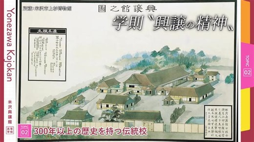 米泽兴让馆高中