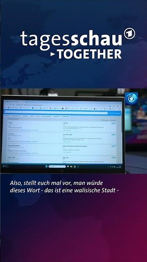 #behindthescenes zur Aussprachedatenbank bei tagesschau together