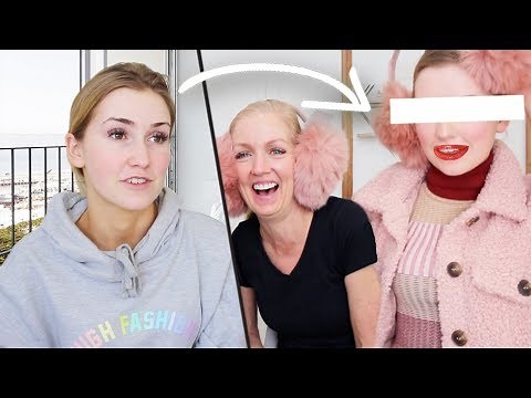 My Mom Gives Me A Head-to-Toe Makeover ... Makeup Hair & Outfit!!