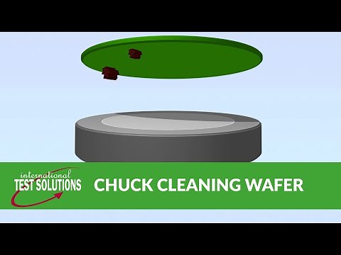 Chuck Cleaning Wafer: Etch Clean by International Test Solutions