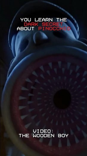 Terrifying Pinocchio Story